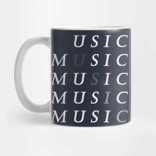 music crossword Mug